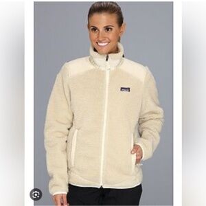 Patagonia Cream Teddy Jacket
